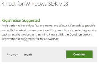 SDK のダウンロードページ