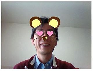 喜んだ顔をすると